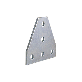 SA105GP | Five-Hole Gusset Flat Plate Fitting