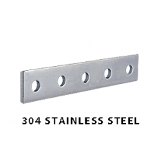 304 Stainless Steel 5-Hole Splice Plate
