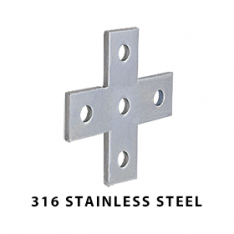 316 Stainless Steel Cross Plate