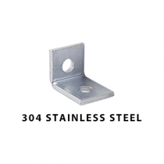 304 Stainless Steel 2-Hole Rack Connector