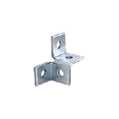 Electro-Galvanized 4-Hole 90 Deg. Corner Angle