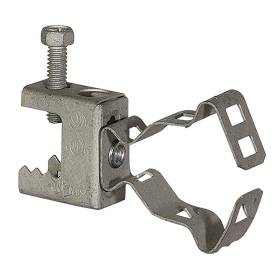 BCC H - Beam Clamp with Conduit Clip, Horizontal Mount