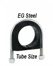 Alpha Series™,  Electro-Galvanized Steel with Thermoplastic Elastomer, Tube Size 1"